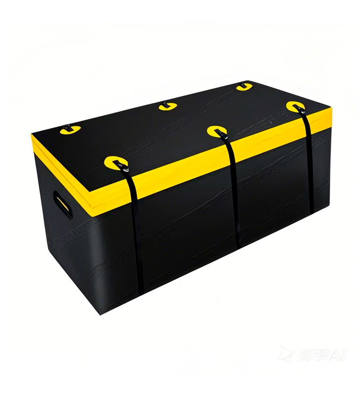 FO-27 20 Cu ft Mála Iompróir Lastais Uiscedhíonach Báistí do Charr