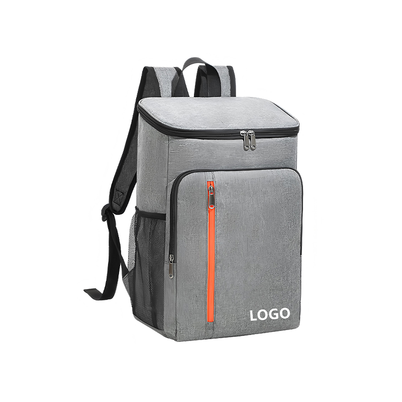 B-16 Grey Uiscedhíonach Backpack Mála Bog Inaistrithe Oiriúnach Do Hiking Allamuigh