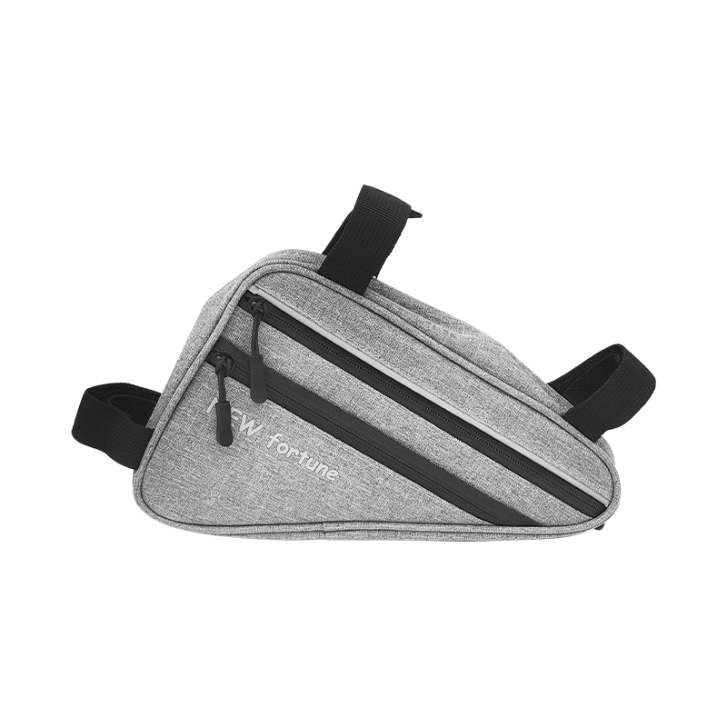 BI-01 Téip Machnamhach Liath Mála Triantán Rothar Uiscedhíonach